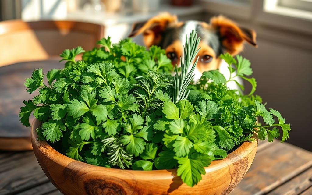 safe herbs for dogs